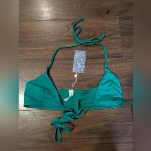 Teal Bikini Top